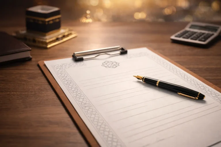 نموذج تصريح عدم تأدية مناسك الحج 2026 (جاهز للتحميل Word/PDF)