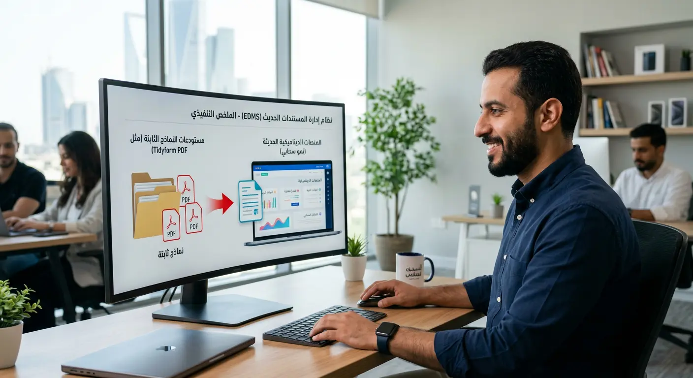 نموذج عقد عمل قابل للتحميل من منصة tidyform.com لعام 2026.