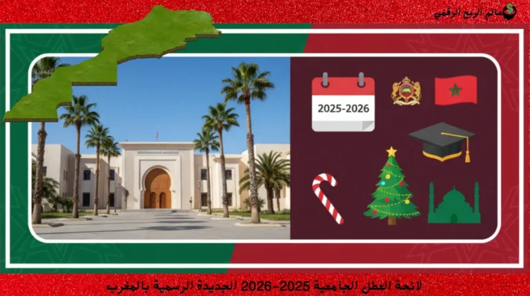 لائحة العطل الجامعية 2025-2026 الجديدة الرسمية بالمغرب