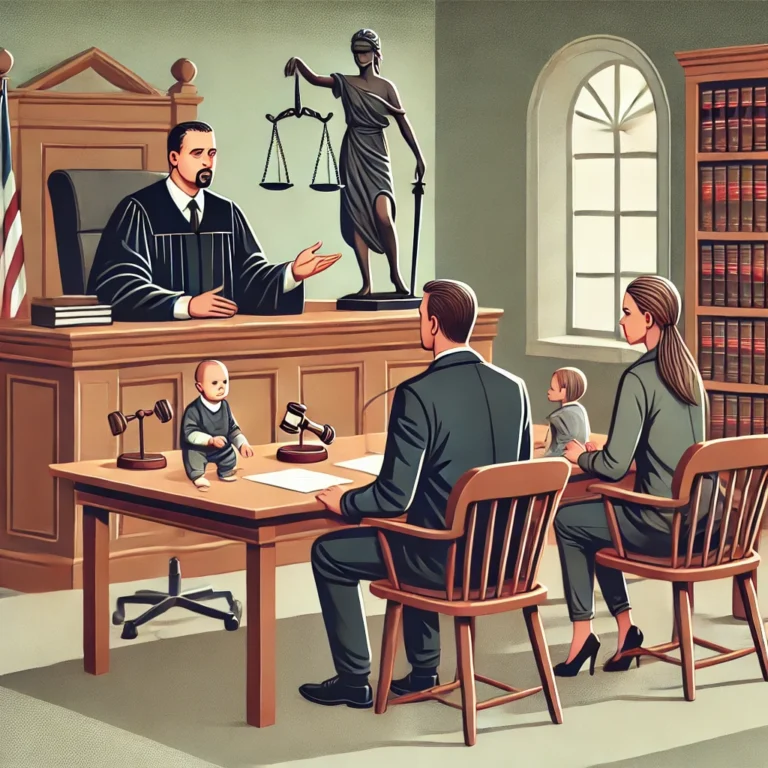 جلسة قضائية للنظر في قضية النفقة