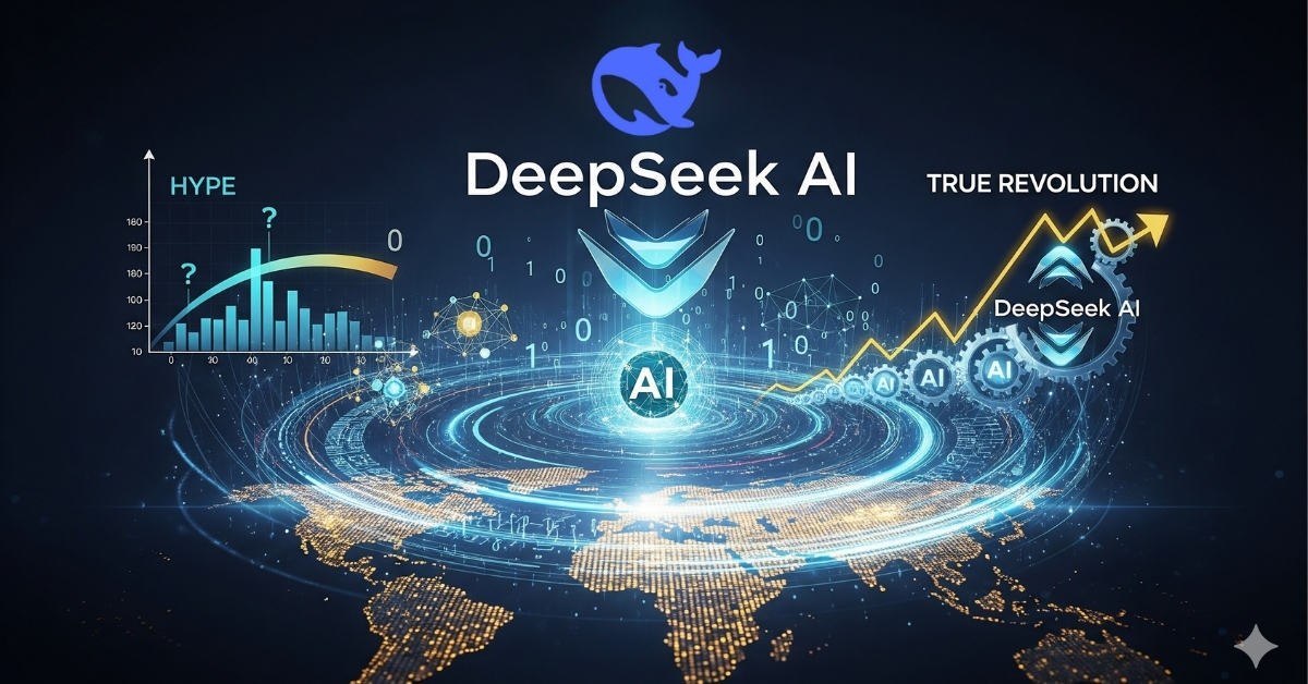 خريطة السباق العالمي للذكاء الاصطناعي مع DeepSeek