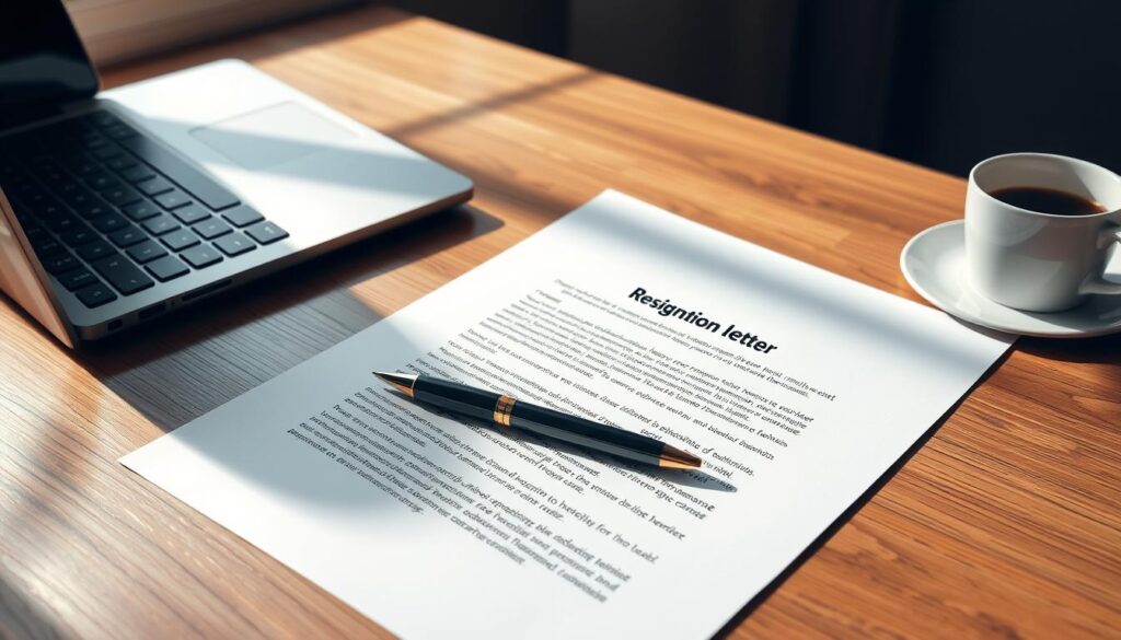 نموذج استقاله من القطاع الخاص