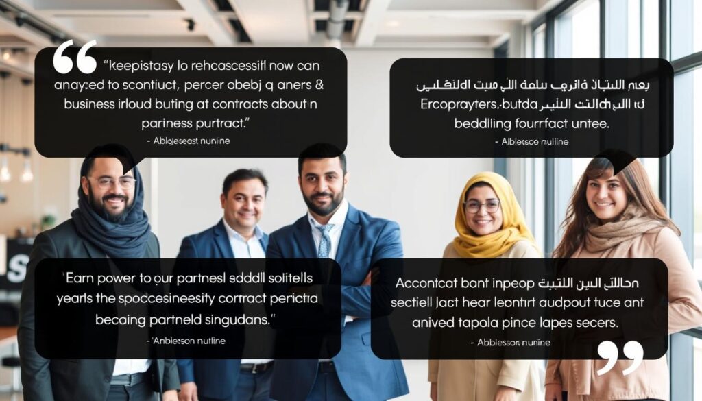 تجارب مستخدمين لخدمات صياغة عقد شراكة أونلاين تجارب مستخدمين لخدمات صياغة عقد شراكة أونلاين