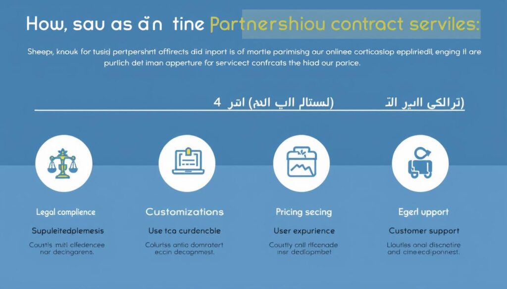 عوامل اختيار خدمة صياغة عقد شراكة أونلاين عوامل اختيار خدمة صياغة عقد شراكة أونلاين