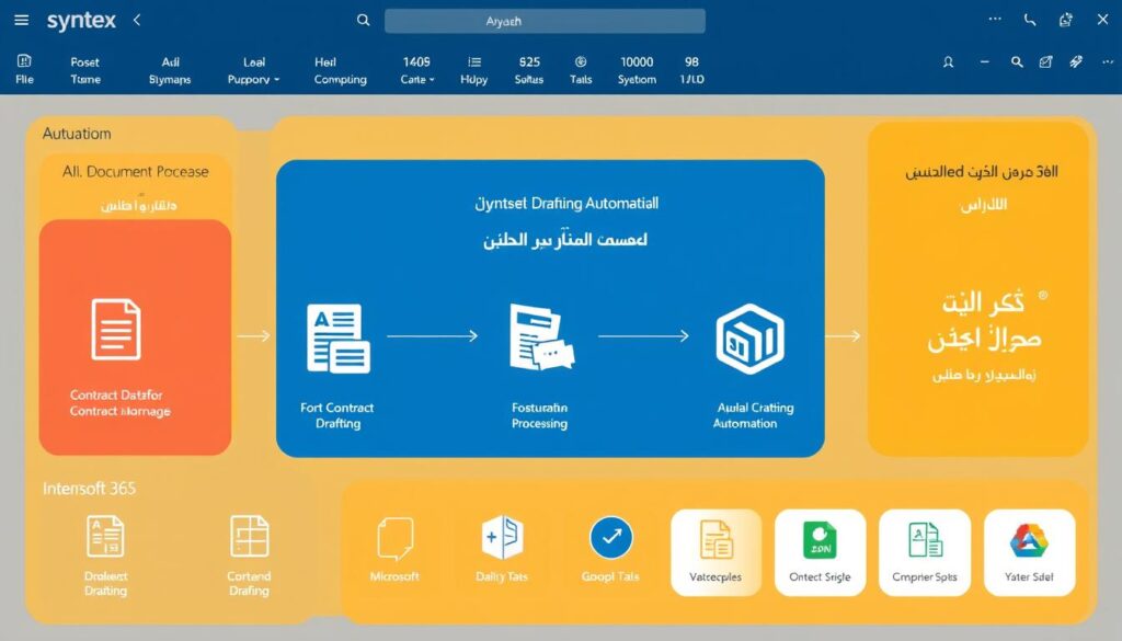 واجهة برنامج Microsoft Syntex لصياغة العقود تلقائيًا واجهة برنامج Microsoft Syntex لصياغة العقود تلقائيًا