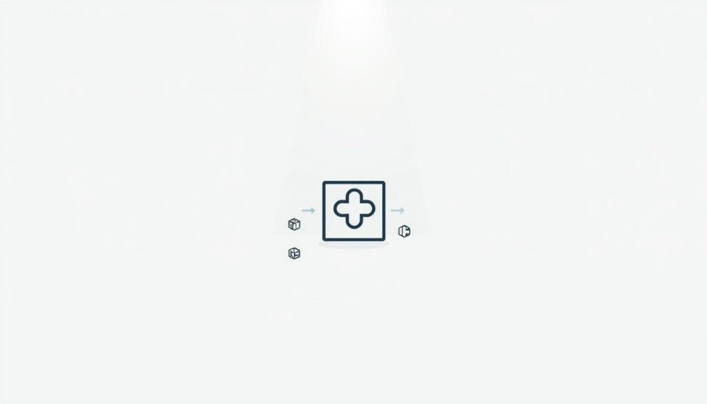 A minimalist conceptual illustration showcasing the available health insurance plans. The background is a clean, soft gradient, with a muted color palette to create a serene, professional atmosphere. In the foreground, a simple, geometric icon or symbol representing the concept of "health insurance" is prominently displayed, rendered in a bold, crisp line art style. The icon is surrounded by a series of smaller, secondary icons or shapes, each distinctly representing the different health insurance plan options. The composition is well-balanced, with ample negative space to convey a sense of clarity and organization. Subtle lighting from the top left casts gentle shadows, adding depth and dimension to the illustration. The overall aesthetic is modern, minimalist, and visually appealing, effectively communicating the topic of "available health insurance plans".
