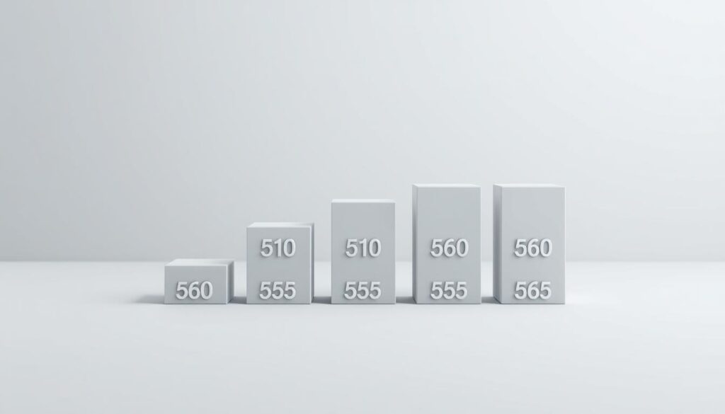 A sophisticated financial illustration showcasing the available insurance coverage amounts. A clean, minimalist design with a neutral color palette of grays, blues, and whites. Precise geometric shapes and clean typography convey a sense of professionalism and clarity. The composition features a central focus on a series of neatly arranged insurance coverage amounts, highlighted with subtle gradients and light reflections to accentuate the numerical values. The background subtly fades into a soft, muted gradient, drawing the viewer's attention to the key information. Crisp, high-resolution rendering with a wide depth of field and balanced lighting to create a polished, high-end aesthetic suitable for a financial publication.