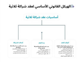 الهيكل القانوني الأساسي لعقد شراكة ثلاثية