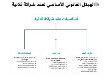 الهيكل القانوني الأساسي لعقد شراكة ثلاثية