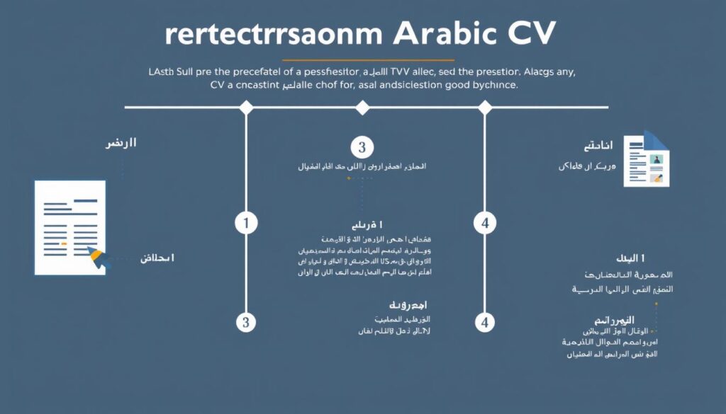خطوات إنشاء نموذج cv بالعربي احترافي