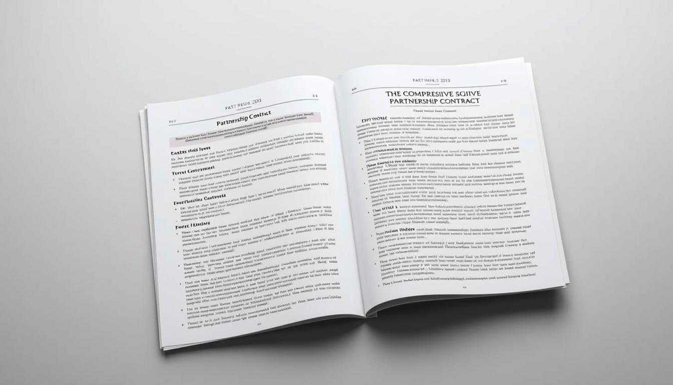 صيغة عقد شراكة بين ثلاثة أطراف PDF