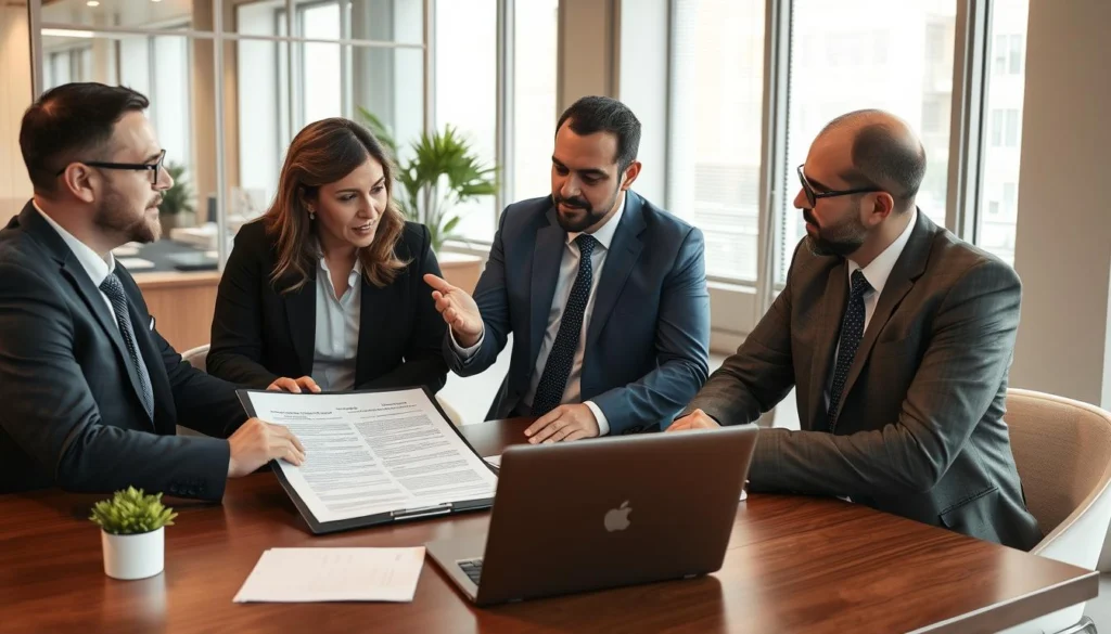 محامي متخصص يقدم استشارة قانونية حول عقد شراكة بين شركتين