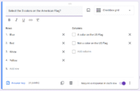 تصميم الأسئلة وتعيين الإجابات الصحيحة 1