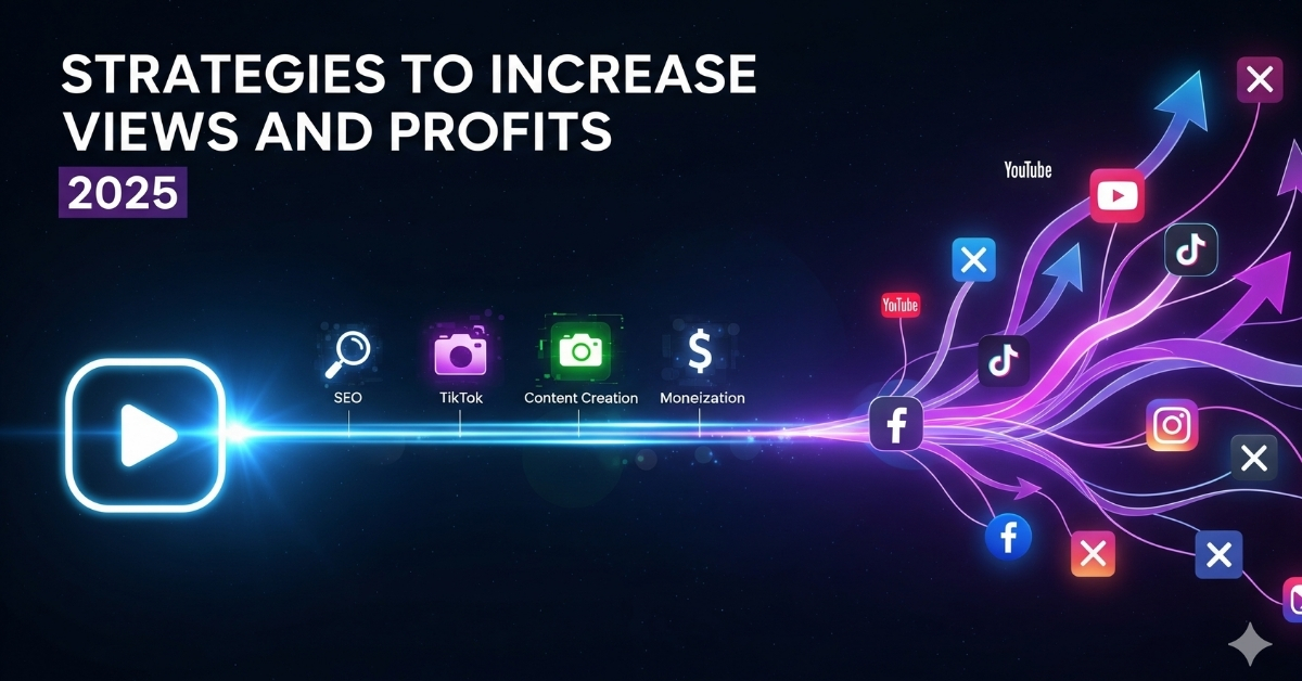 استراتيجيات زيادة المشاهدات لتحقيق أسرع ربح 2025