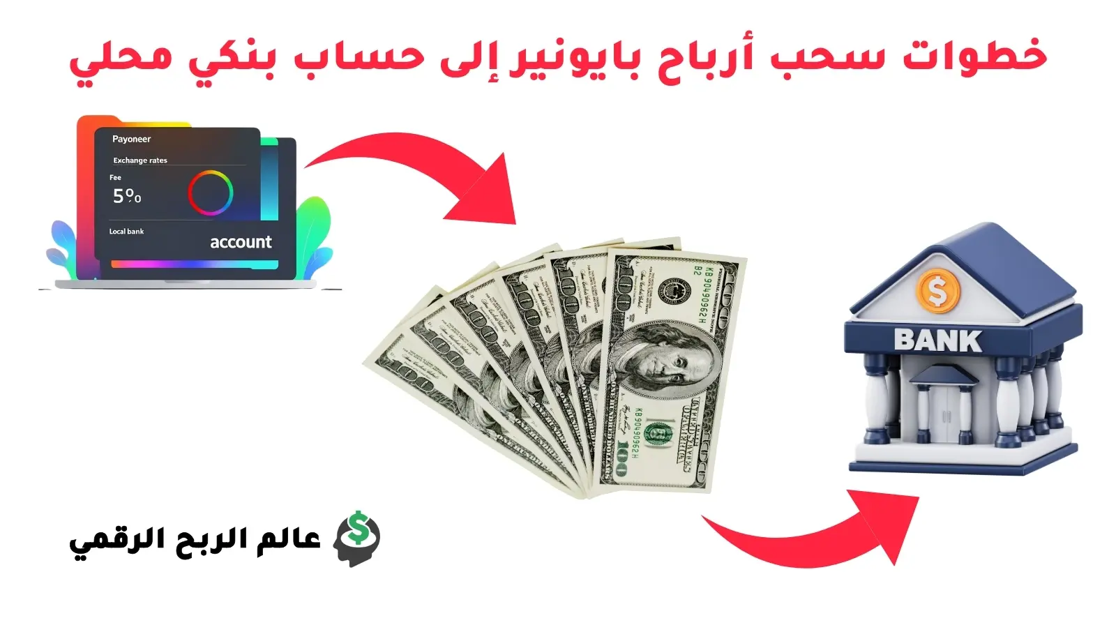 خطوات سحب أرباح بايونير إلى حساب بنكي محلي