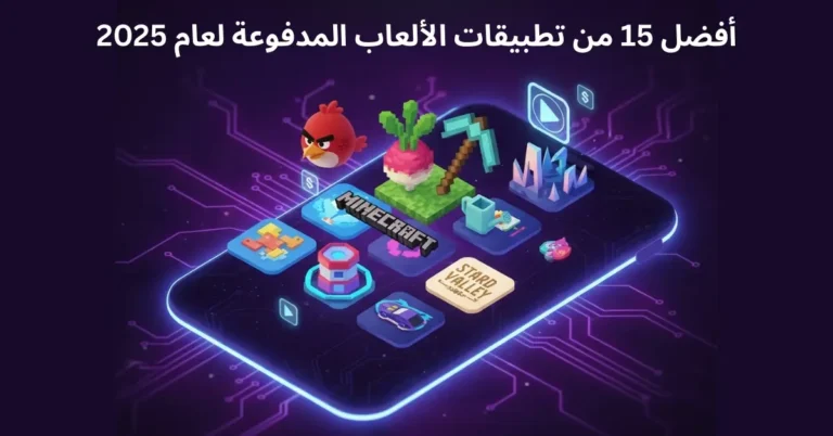 أفضل 15 من تطبيقات الألعاب المدفوعة لعام 2025 دليلك للاستثمار في الترفيه