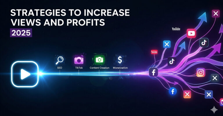 استراتيجيات زيادة المشاهدات لتحقيق أسرع ربح 2025 — دليل عملي بلا مبالغة