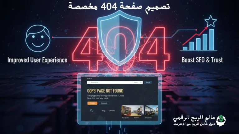 تصميم صفحة 404 مخصصة: دليلك الشامل لعام 2025 لتحويل الأخطاء إلى 10+ فرص نمو