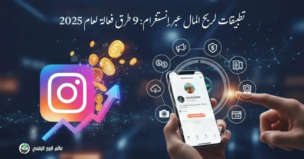 تطبيقات لربح المال عبر إنستغرام 9 طرق فعالة لعام 2025