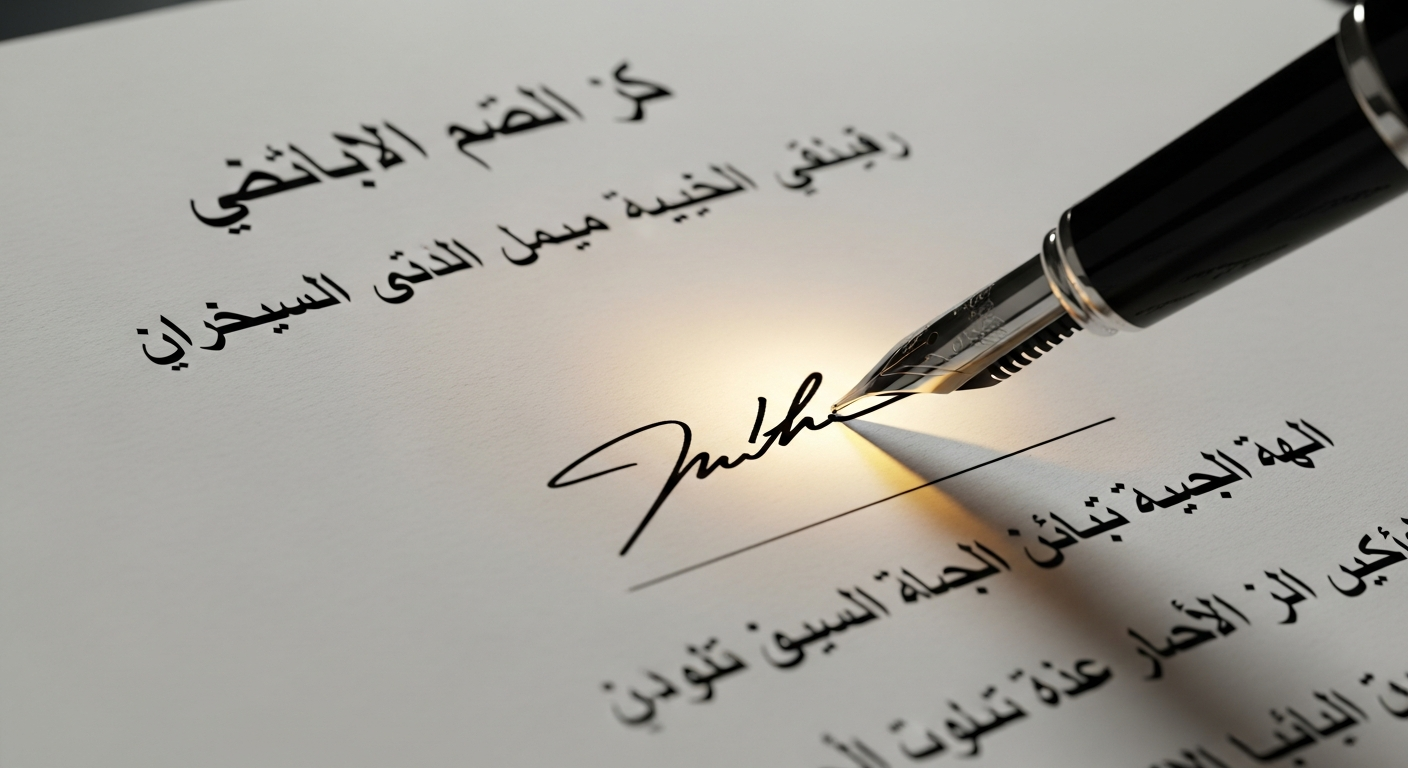 التوقيع على إقرار التنازل عن حصة إرثية في سيارة