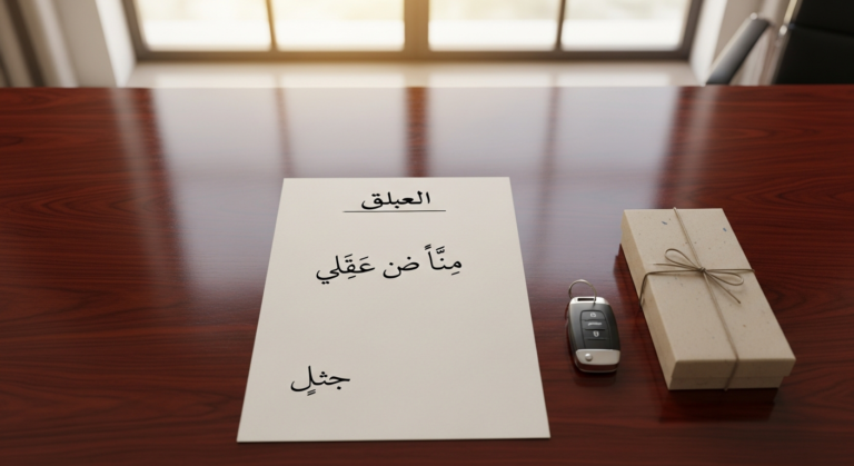 النموذج الشامل: استقالة من العمل مع طلب شهادة خبرة (Word و PDF) وفقاً لقانون العمل