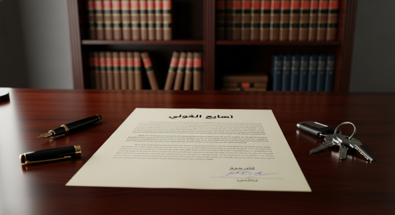 النموذج القانوني الشامل: صيغة إنذار بالإخلاء لعدم سداد الإيجار (Word/PDF) مع شرح الإجراءات