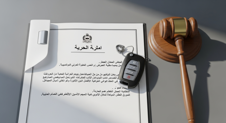 نموذج وكالة عامة للورثة بالتنازل عن سيارة: الصيغة الكاملة مع شرح الإجراءات القانونية 2026