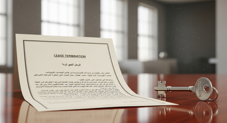 الدليل الشامل عقد فسخ عقد ايجار: الإجراءات، الصيغ، والحالات القانونية
