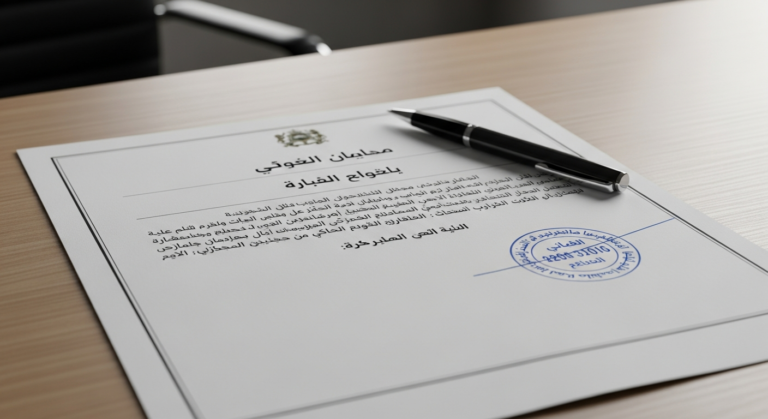 شهادة العزوبة بالمغرب pdf: دليل 2026 الشامل بالخطوات والنماذج