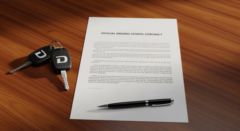 نموذج عقد التكوين بين المترشح ومؤسسة تعليم السياقة PDF: تحميل مجاني وأهم البنود