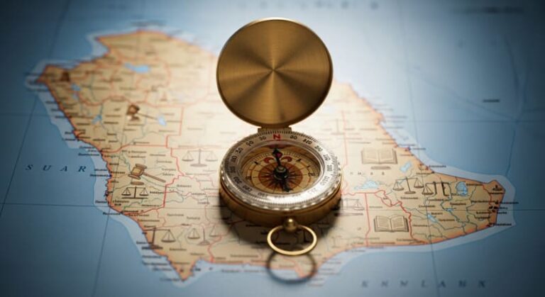 التنقل في المشهد القانوني السعودي لاختيار شركات المحاماة