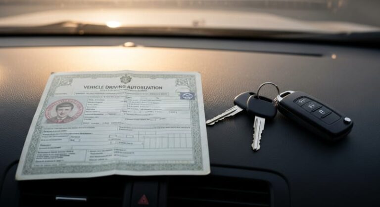 نموذج وكالة سياقة السيارة: الإطار القانوني والتطبيق العملي