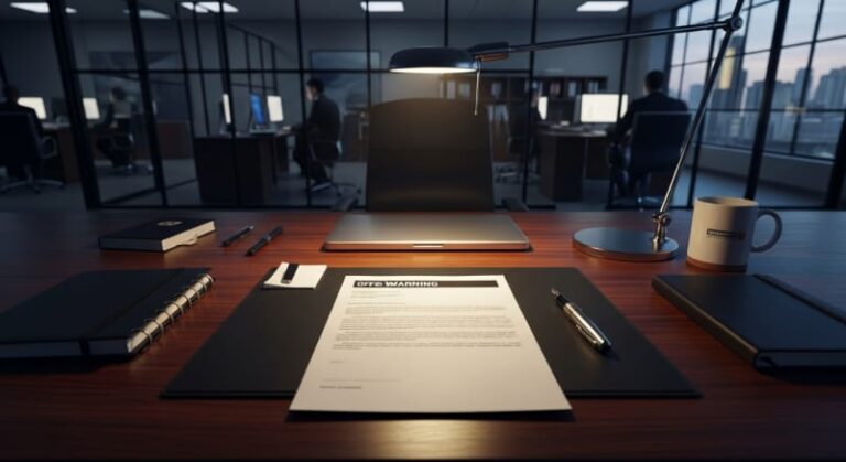 أفضل نموذج إنذار موظف بسبب الغياب (جاهز للطباعة)