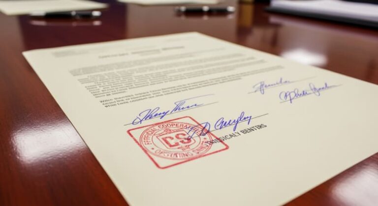 محضر تجديد المكتب الإداري للتعاونية المدرسية (أداة تنظيمية)