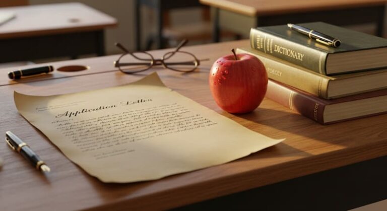 أفضل نموذج طلب خطي للعمل في مدرسة (مدرسين وإداريين)