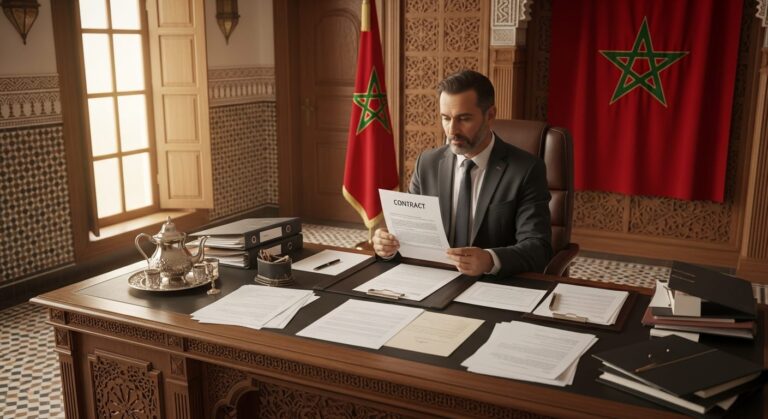 عقد بيع أرض في المغرب 2026 (تحميل Word/PDF)