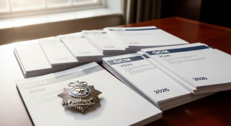 أفضل نماذج Qcm لمباراة مفتشي الشرطة 2026 جاهزة للتحميل PDF