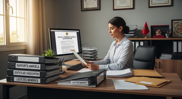 إشعار بعقد جمع عام استثنائي لجمعية 2026 (تحميل Word/PDF)