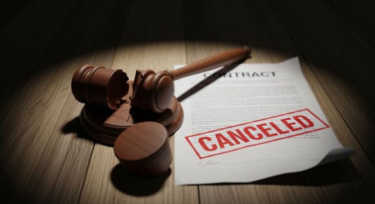 نموذج فسخ عقد مع محامي: كيفية الإنهاء القانوني للعلاقة