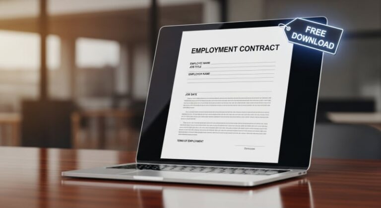 حمل نموذج عقد عمل مجاني شامل لأهم البنود القانونية 2026