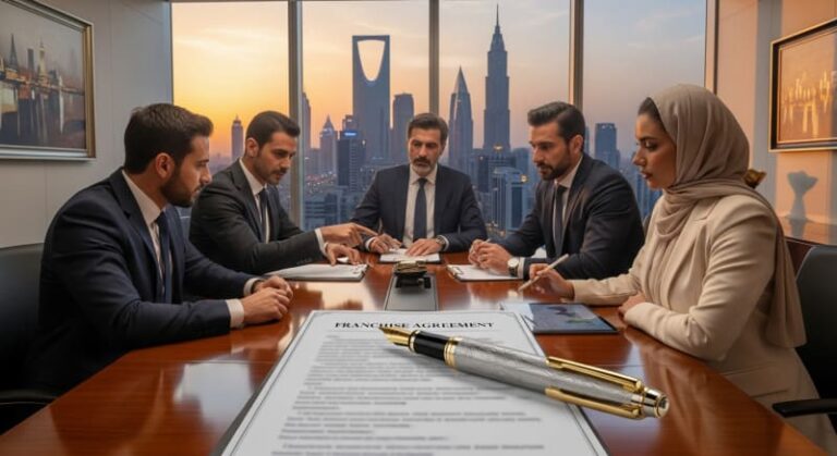 دليلك لاختيار أفضل محامي امتياز تجاري أو محامي فرنشايز السعودية لعام 2026