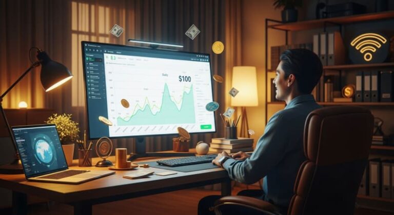 دليل ربح 100 دولار يومياً الشامل: طريقك للربح الحقيقي 2026