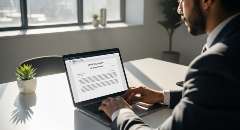 أفضل نموذج ايميل طلب وظيفة احترافي ومضاء للتحميل لعام 2026