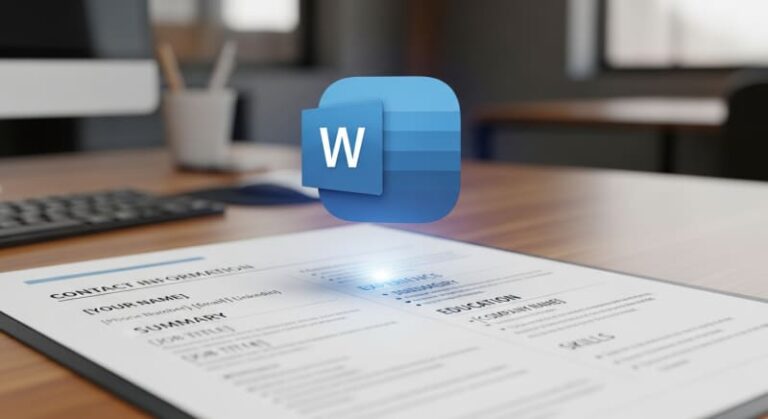 أفضل سيرة ذاتية للتعديل المباشر على Word (تحميل مجاني)