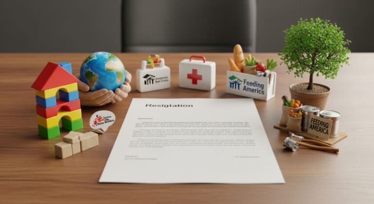 نموذج رسمي لتقديم استقالة من جمعية خيرية أو تعاونية