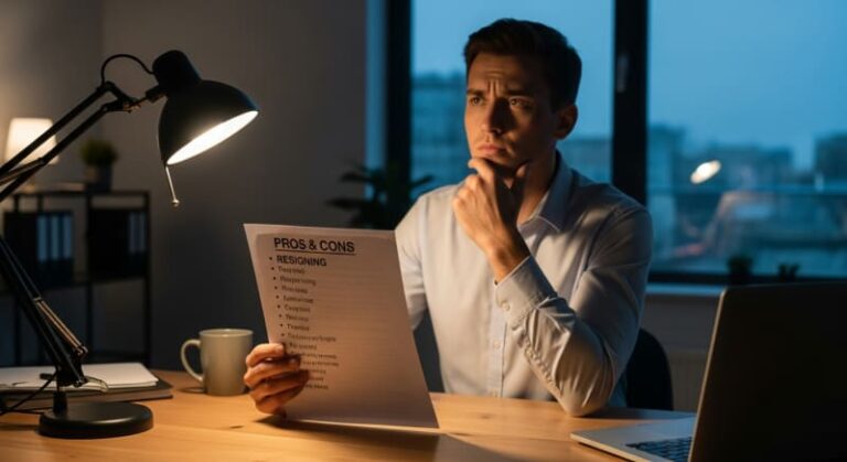 متى يجب عليك اتخاذ قرار الاستقالة؟ (علامات تحذيرية)