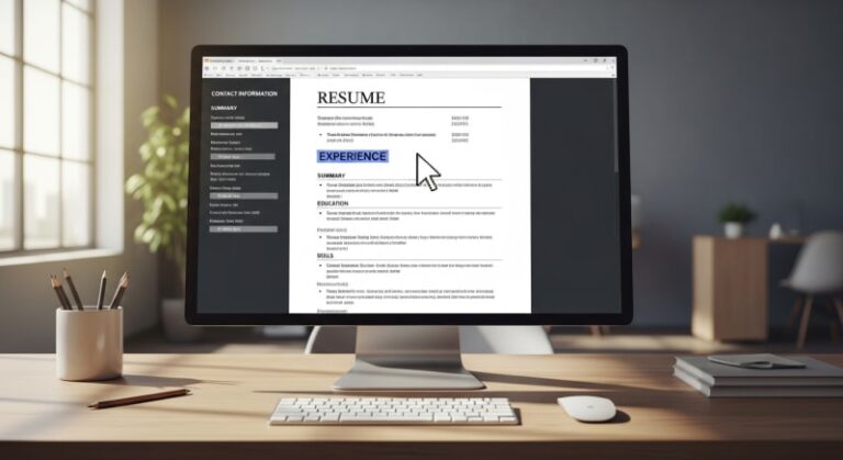 نموذج CV للتعديل المباشر على Word مجاناً