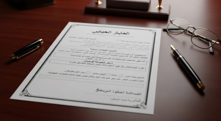 حصرياً: تحميل نموذج استبيان جاهز pdf فارغ للطباعة | نسخة 2026