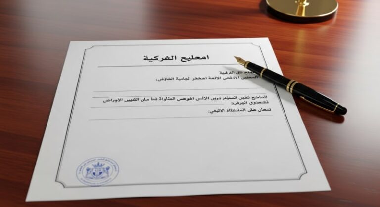 نماذج الحجز: تحميل مباشر لأحدث الصيغ القانونية (Word/PDF) لعام 2026